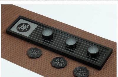 天然烏金石茶盤(pán) 工藝與藝術(shù)的完美融合